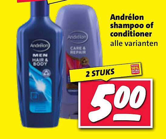 Andrélon shampoo of conditioner alle varianten
