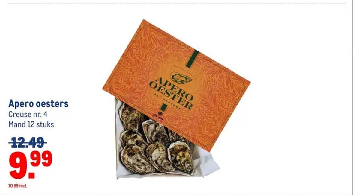 Apero oesters