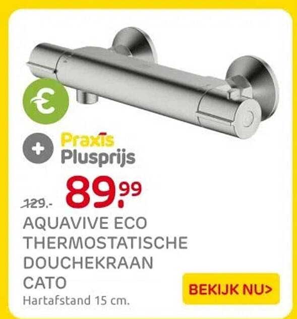 AQUAVIVE ECO THERMOSTATISCHE DOUCHEKRAAN CATO