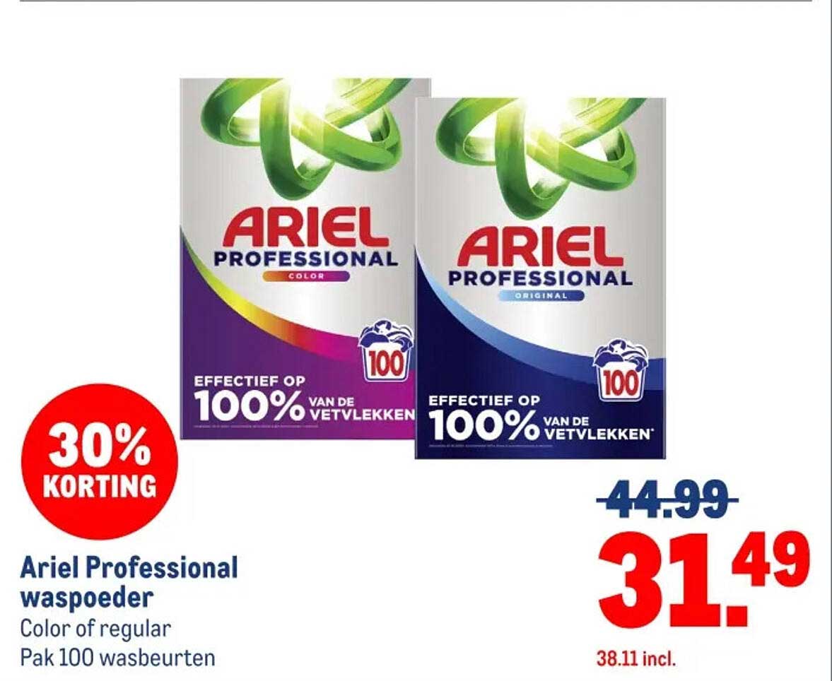 Ariel Professional waspoeder