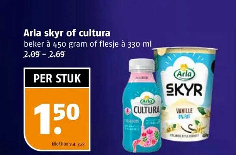Arla skyr of cultura