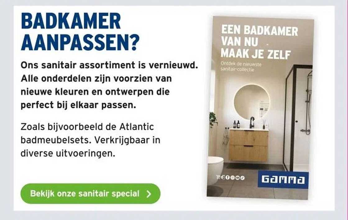 Badkamer aanpassen?