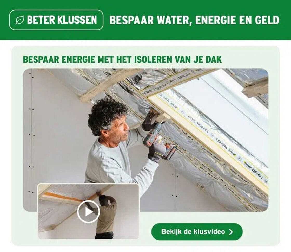 Bespaar energie met het isoleren van je dak