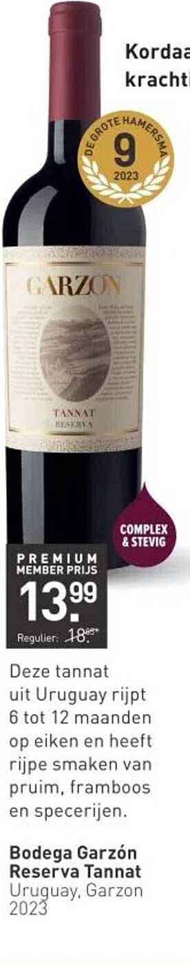 Bodega Garzón Reserva Tannat
