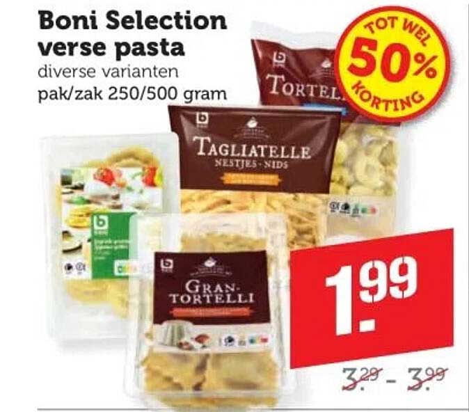 Boni Selection verse pasta