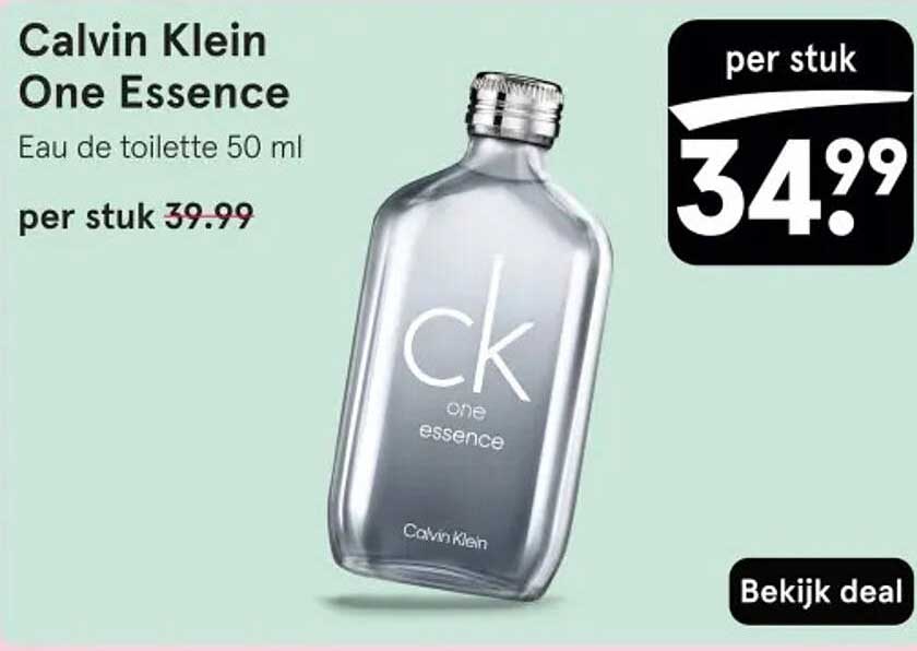 Calvin Klein One Essence Eau de toilette 50 ml