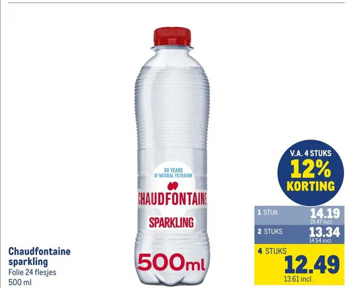 Chaudfontaine sparkling