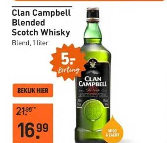 Clan Campbell Blended Scotch Whisky