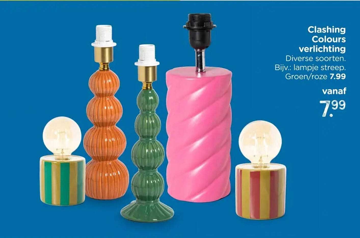 Clashing Colours verlichting