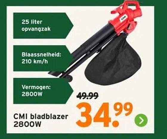 CMI bladblaazer 2800W