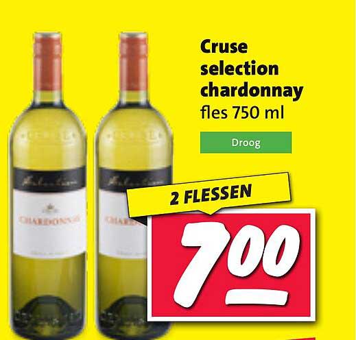 Cruse selection chardonnay fles 750 ml