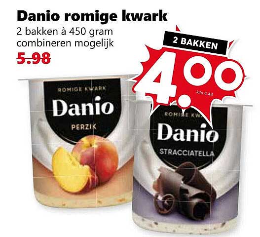 Danio romige kwark