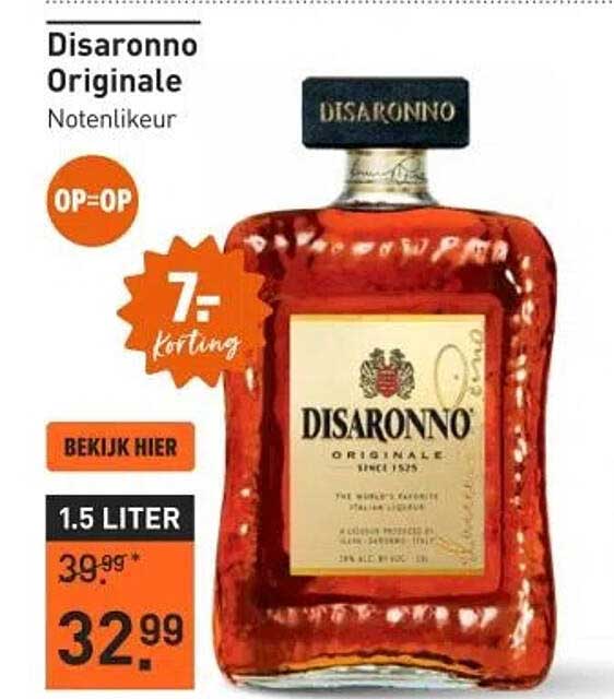 Disaronno Originale Notenlikeur 1.5 liter