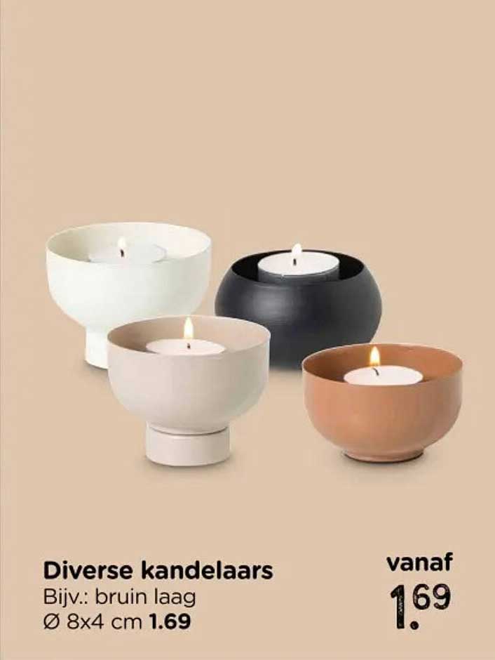 Diverse kandelaar