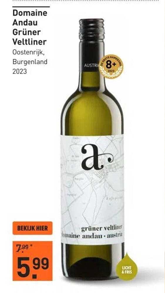 Domaine Andau Grüner Veltliner