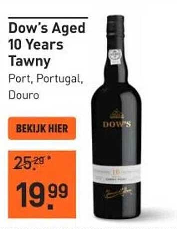 Dow's Aged 10 Years Tawny