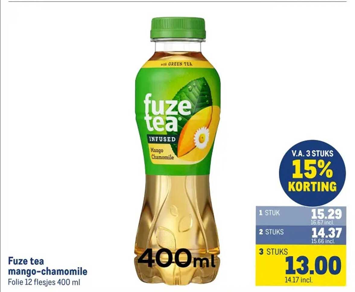 Fuze tea mango-chamomile