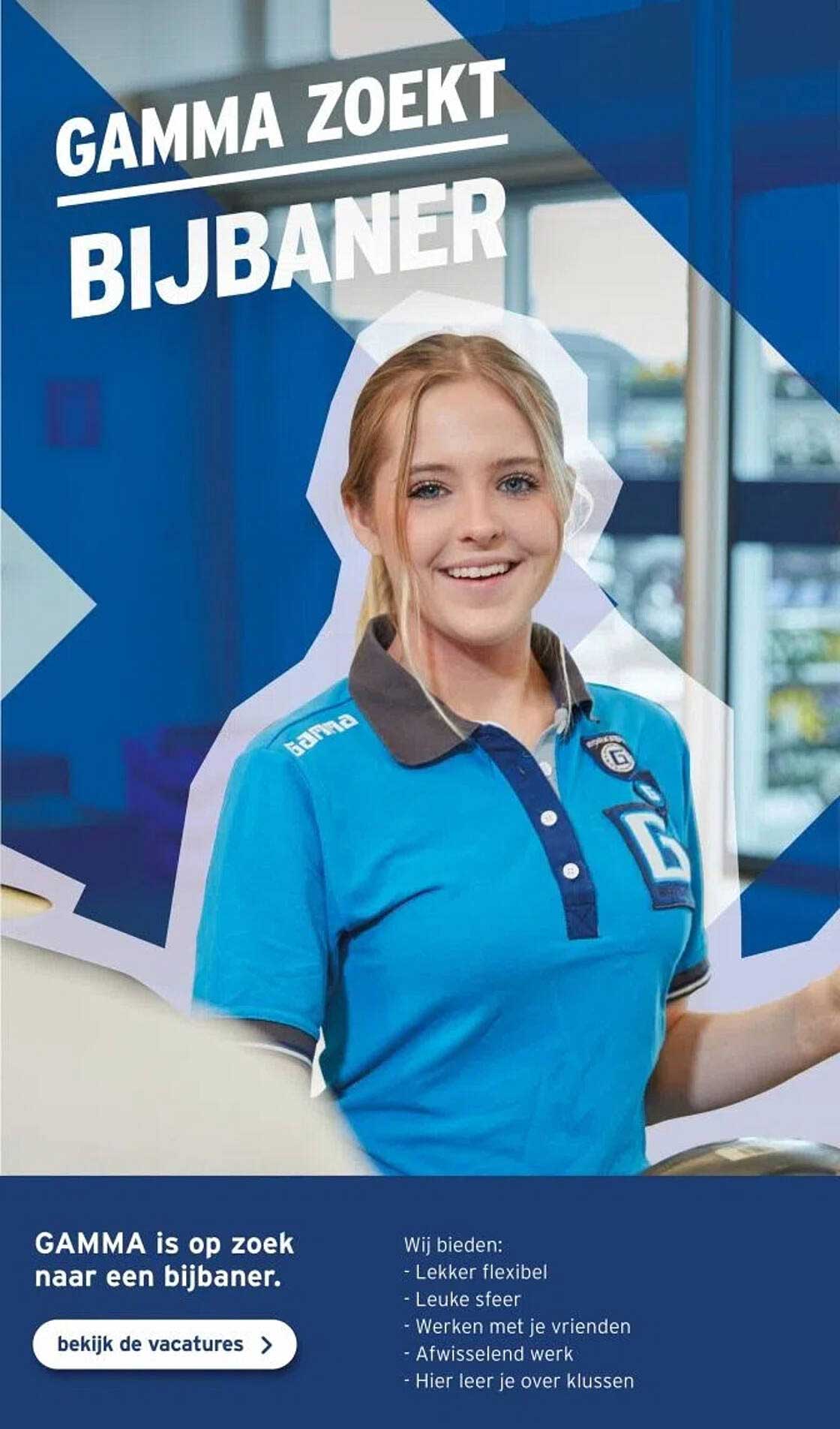 GAMMA zoekt bijbaner