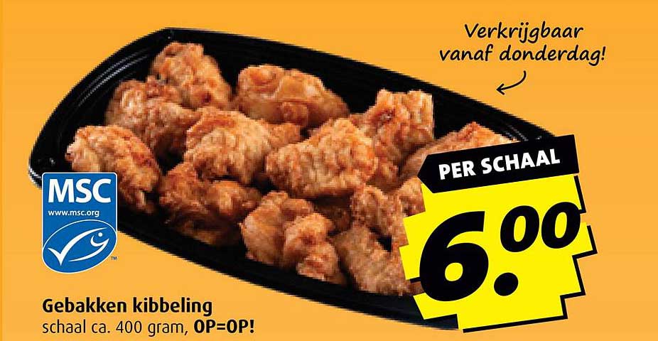 Gebakken kibbeling
