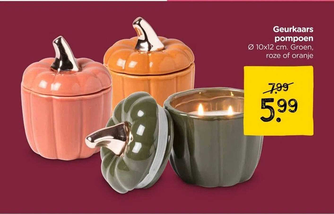 Geurkaars pompoen