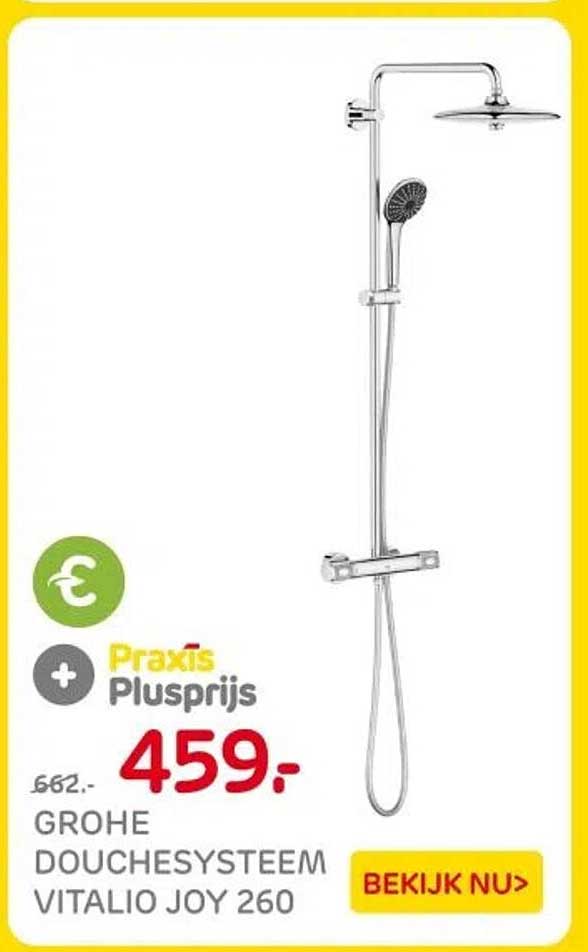 GROHE DOUCHESYTEEM VITALIO JOY 260