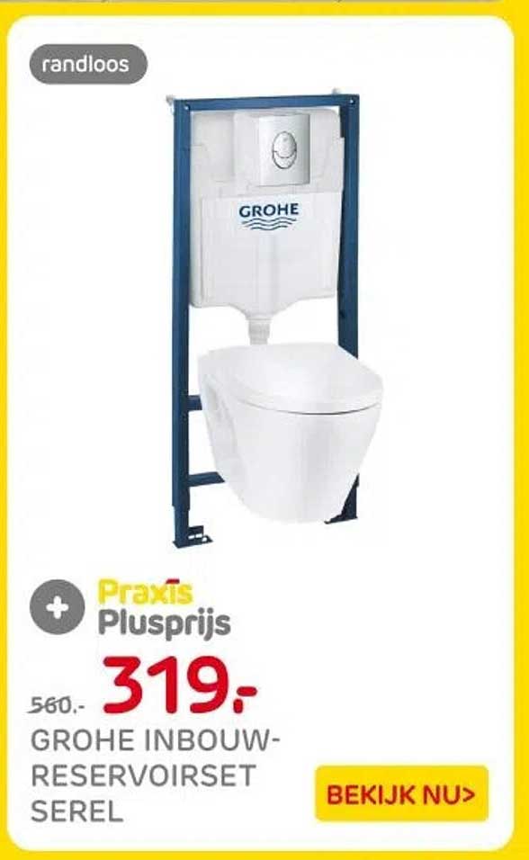 GROHE INBOUW-RESERVOIRSET SEREL