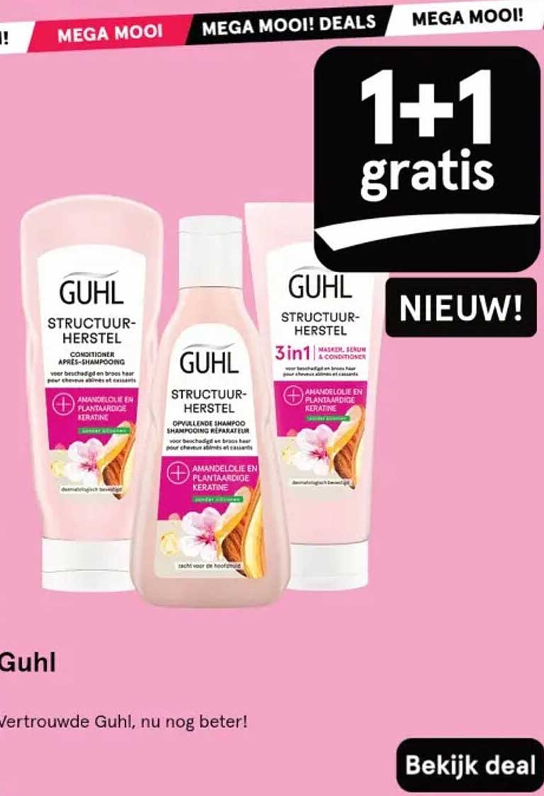 Guhl Structuur-Herstel - 1+1 Gratis!