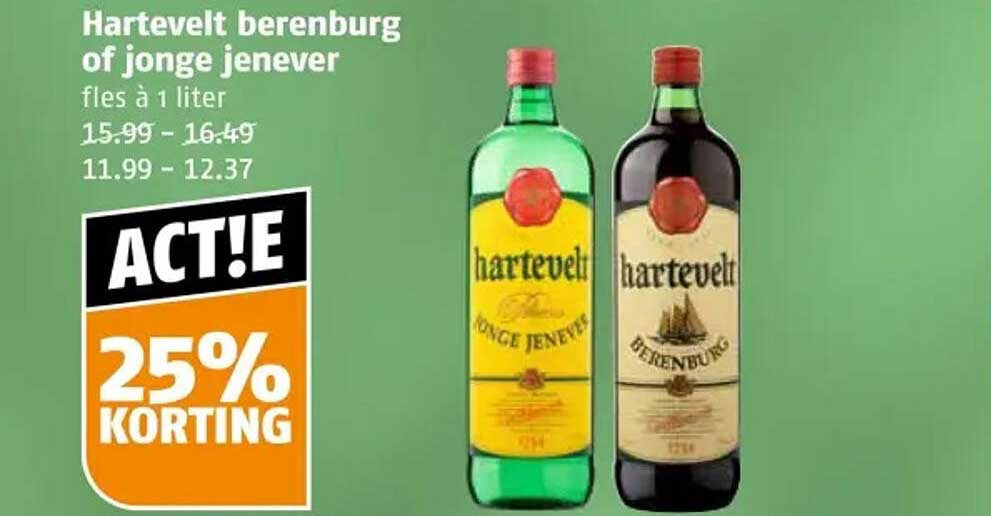 Hartevelt berenburg of jonge jenever