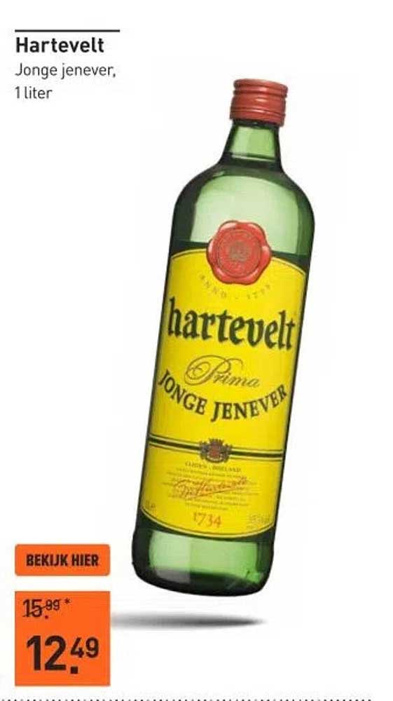 Hartevelt Jonge Jenever, 1 liter
