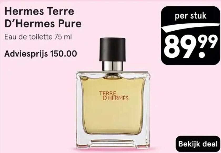 Hermes Terre D’Hermes Pure Eau de toilette 75 ml