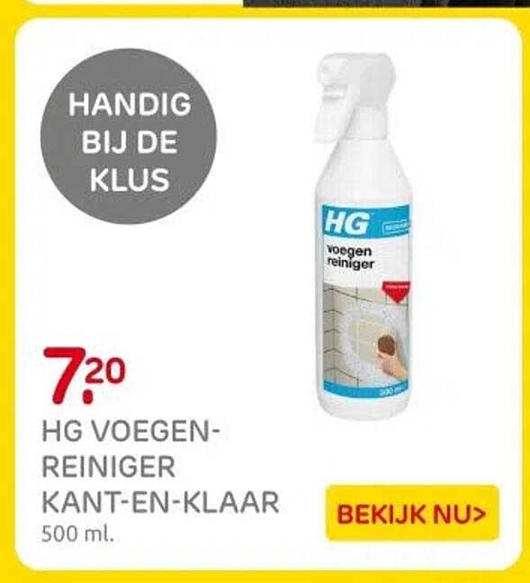 HG VOEGEN-REINIGER KANT-EN-KLAAR 500 ML.