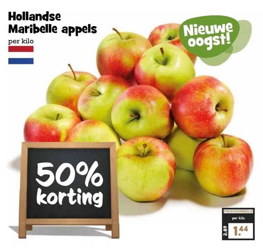 Hollandse Maribelle appels per kilo