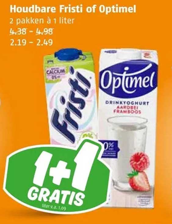 Houdbare Fristi of Optimel