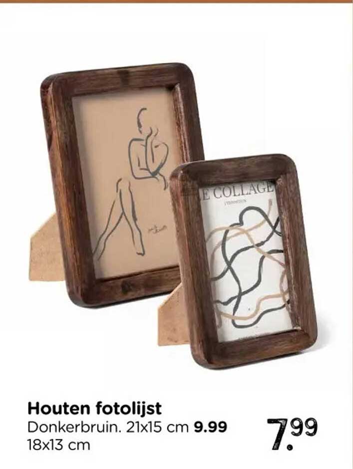 Houten fotolijst