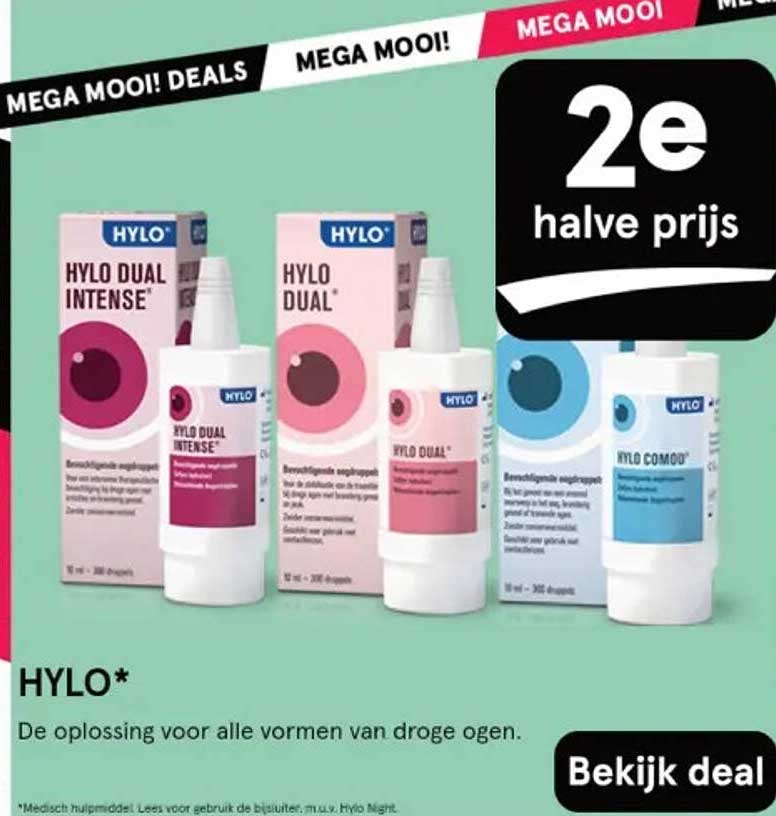 HYLO* De oplossing voor alle vormen van droge ogen