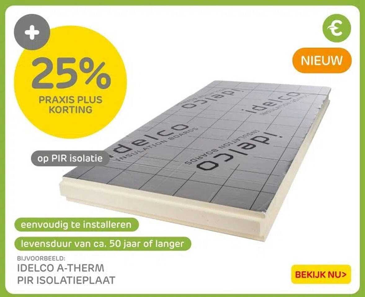 IDELCO A-THERM PIR ISOLATIEPLAAT
