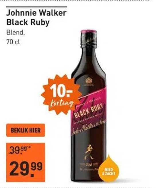 Johnnie Walker Black Ruby
