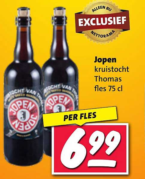 Jopen kruistocht Thomas fles 75 cl