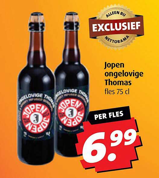 Jopen ongelovige Thomas fles 75 cl