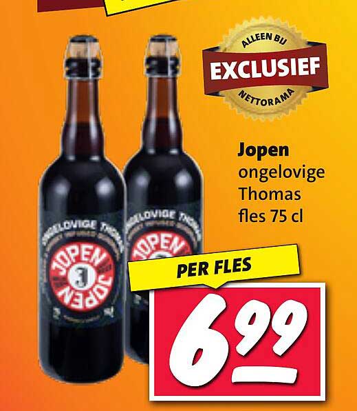 Jopen ongelovige Thomas fles 75 cl