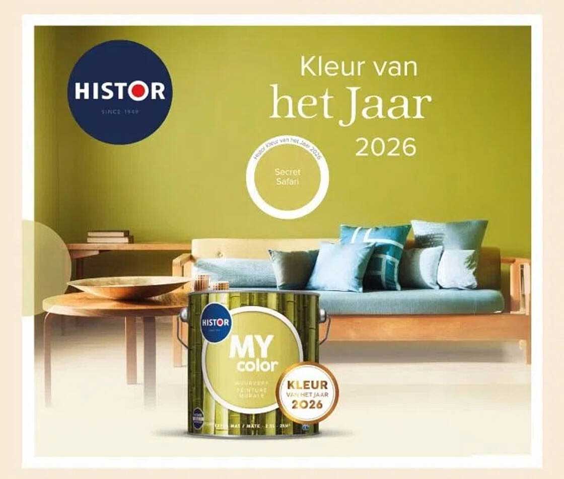 Kleur van het Jaar 2026 - Secret Safari
