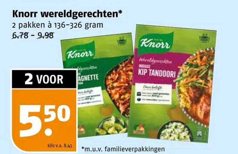 Knorr wereldgerechten*
