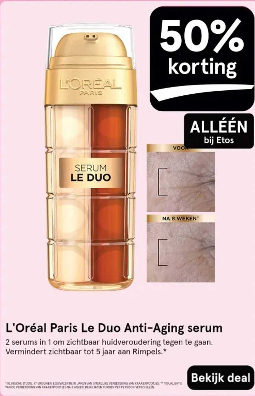 L'Oréal Paris Le Duo Anti-Aging serum