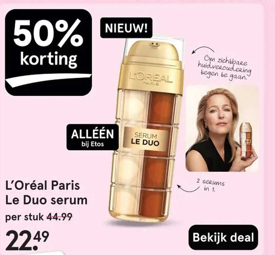 L’Oréal Paris Le Duo serum