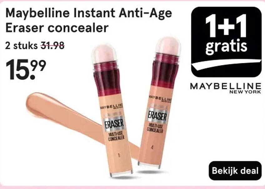 Maybelline Instant Anti-Age Eraser concealer