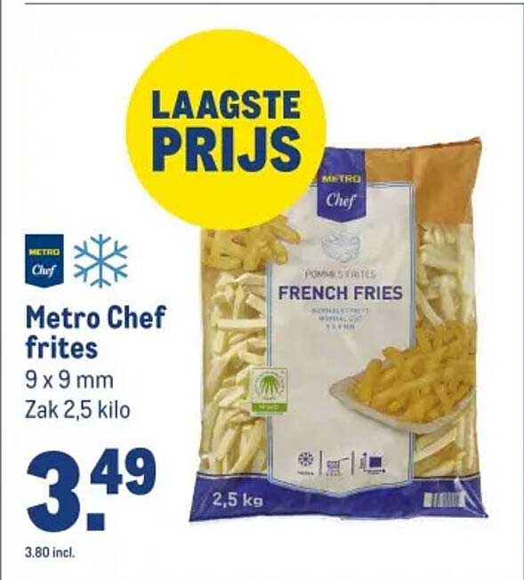 Metro Chef frites
