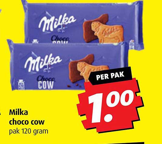 Milka choco cow pak 120 gram