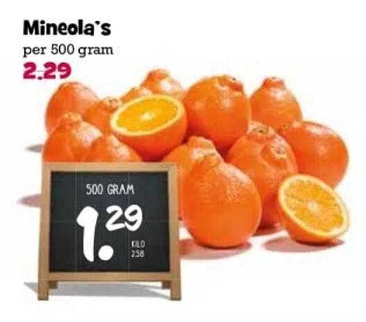 Mineola's per 500 gram
