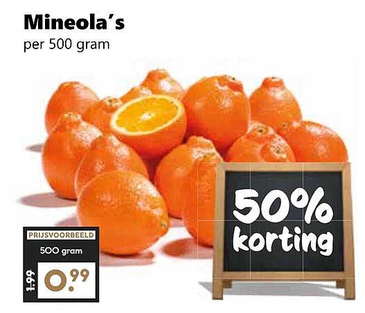 Mineola's per 500 gram