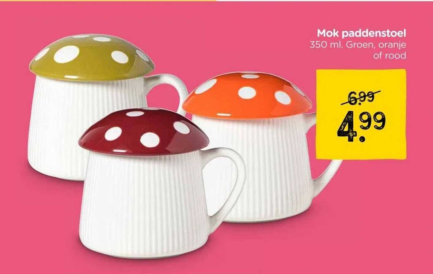 Mok paddenstoel